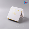 Sencai White delicate cardboard cosmetic suit packaging box